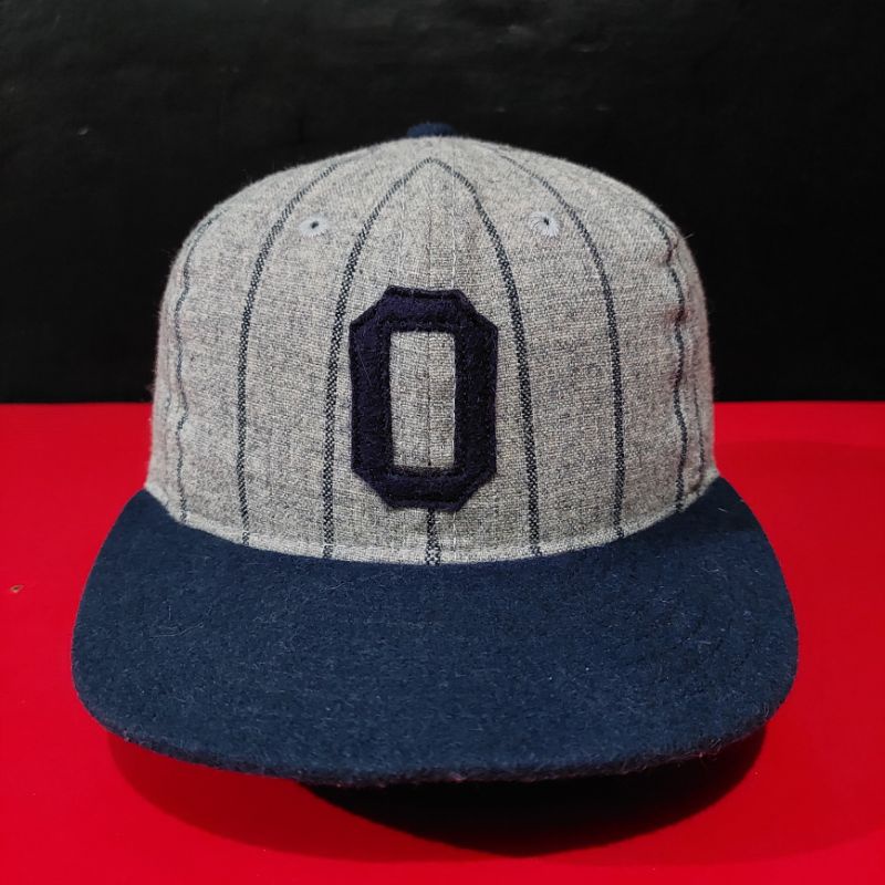 Topi Snapback Vintage Ebbets Field Logo O Original Second