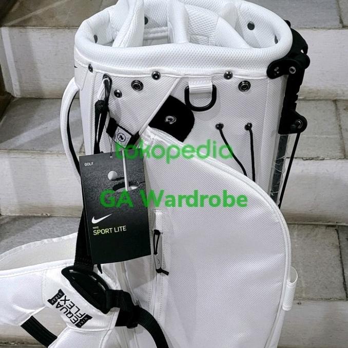 Tas Golf Stand Bag Nike Sport Lite White Stand Bag Nike Golf