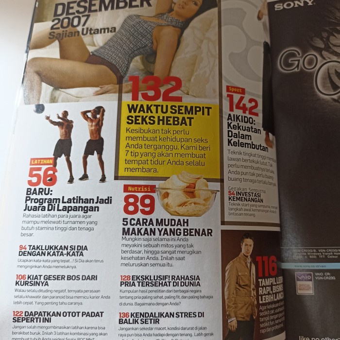 

MAJALAH MEN'S HEALTH INDONESIA NO. 12/2007