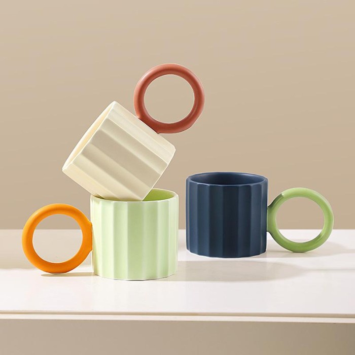 EUROPEAN CUTE EARS MUG / CANGKIR KERAMIK LUCU / GELAS KOPI LUCU UNIK