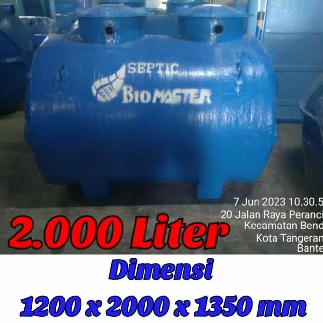 Septic Tank Biotech 2000 Liter, Septic Tank Bio, Septic Tank, Biotech