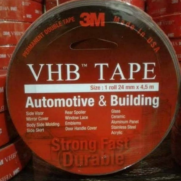 

COD✔️ Original 3M Double Tape VHB 24mm Super Kuat Tahan Lama Super Lengket