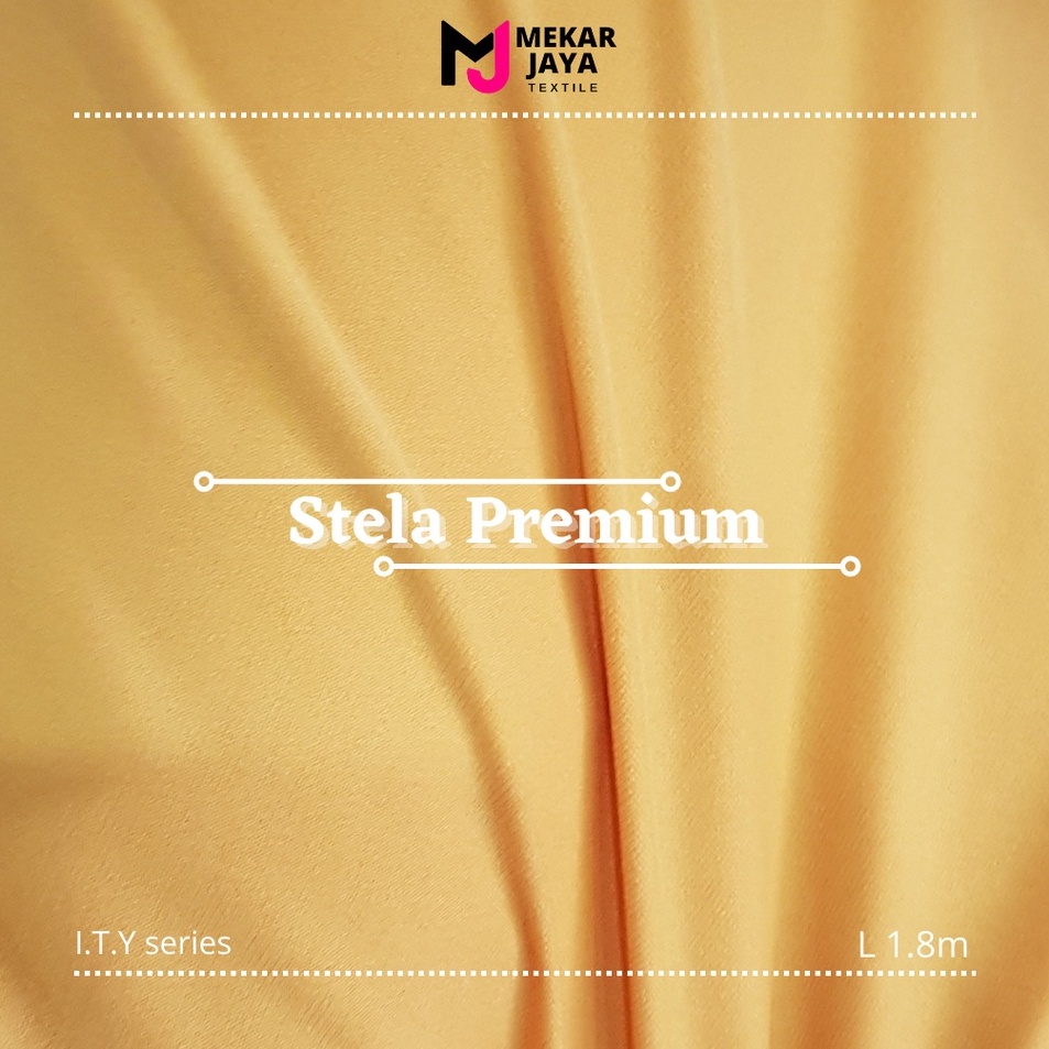 【F⚡ASH SALE✅】 Kain Jersey ITY Spandex | Stella PREMIUM