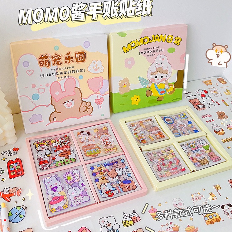 

Bagus!!!!!! Stiker 100 Lembar BOBO MOMO | Stiker Box isi 100 lembar | Stiker Lucu Murah [thehanscorner]