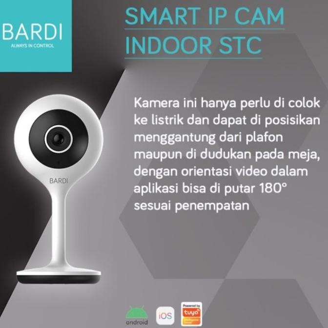 Bardi Smart Ip Camera Cctv Indoor Wifi Iot Static Stc Terbaik