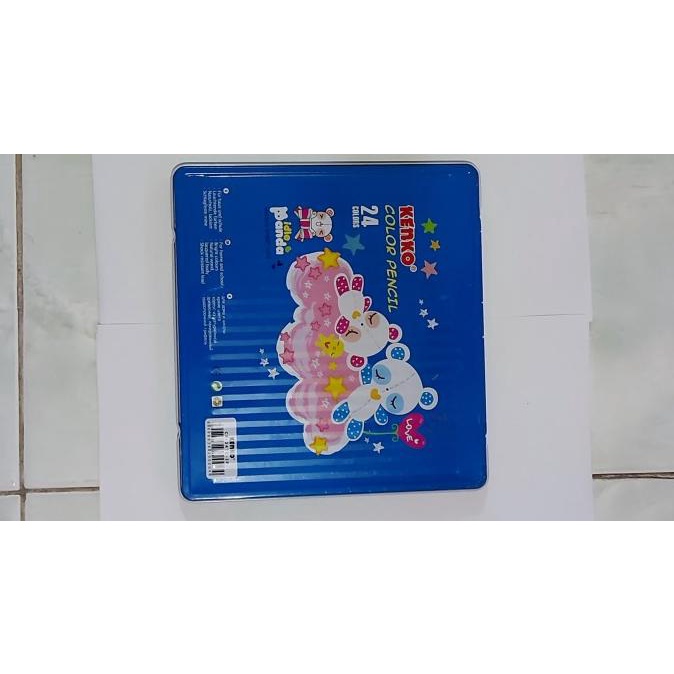 

OBRAL Pensil Warna KENKO 24 Warna Panjang Tin CP-24TC-IP