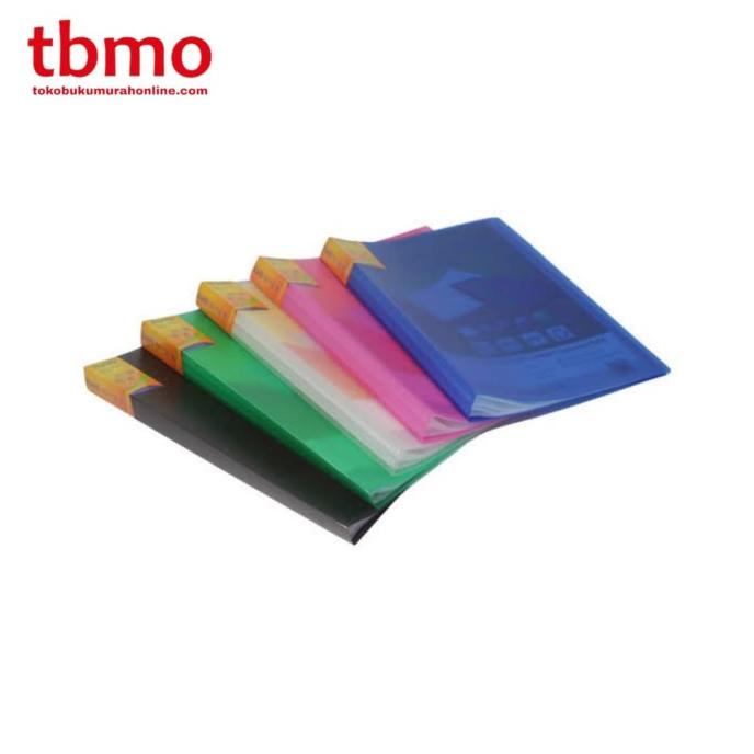 

TBMO TRENDY DISPLAY BOOK A4 20 POCKETS POCKETS 3133 15 / HIJAU