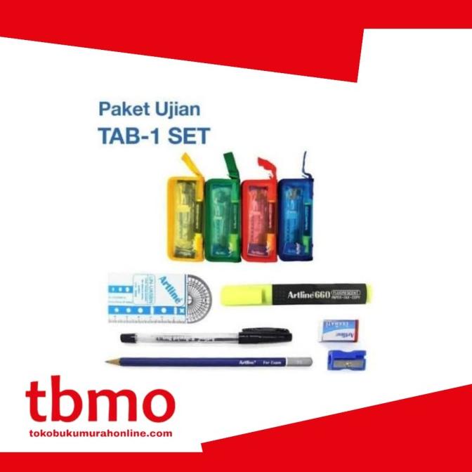 

TBMO TAB 1 ARTLINE BLACK / PAKET ALAT TULIS