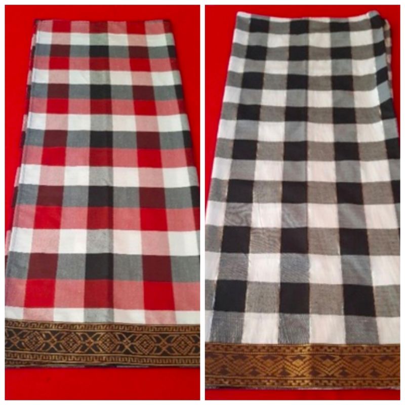 SAPUT POLENG BORDIR BALI PREMIUM