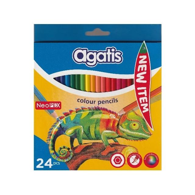 

PENSIL WARNA AGATIS ISI 24 WARNA / AGATIS COLOUR PENCIL C24