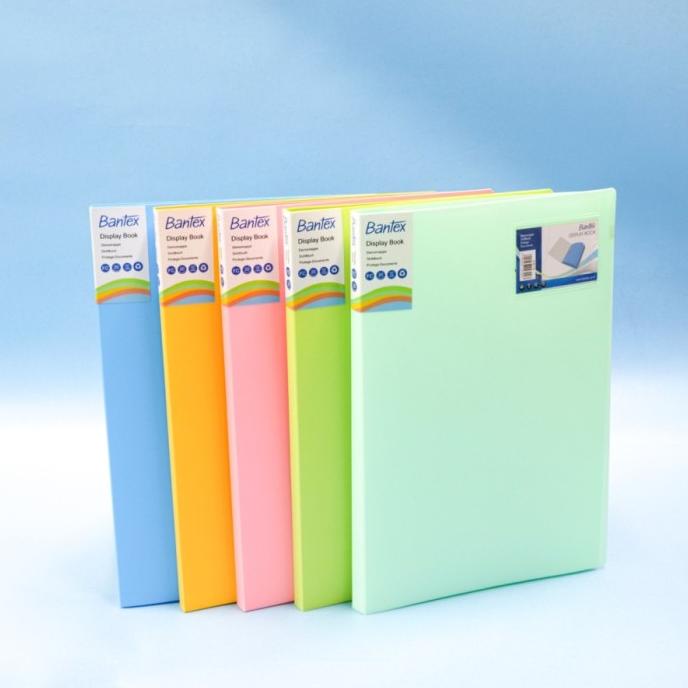 

BANTEX PP DISPLAY BOOK FC 40 POCKETS MUSKY PINK 3185 74