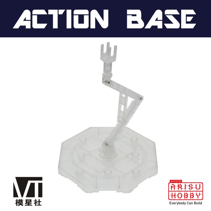 Action Base Gundam Clear SD HG RG MG Stand Base 5 VT-111