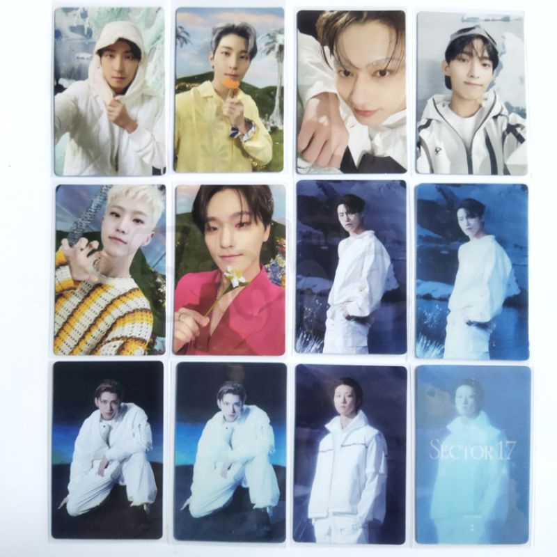 PC Photocard Seventeen Sector17 Compact new beginning new heights wonwoo jun dokyeom hoshi dino josh