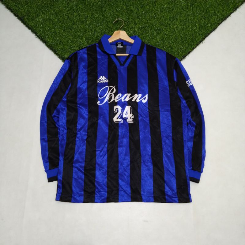 Jersey retro vintage Kappa Beans 24 Japan second bekas original branded casual rare item