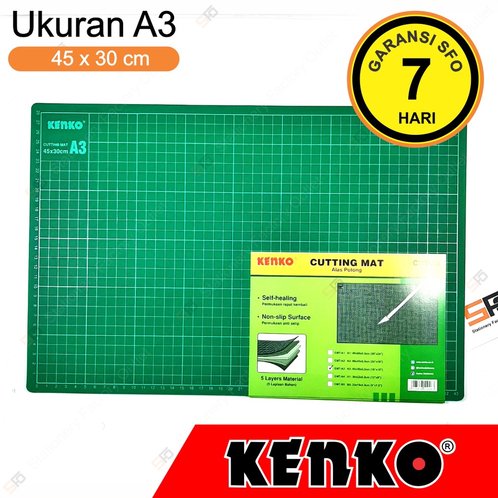 

Harga termurah Cutting Mat Kenko A3 - SFO Semarang Official TMJ