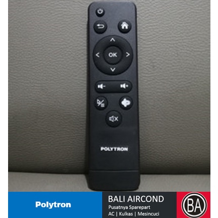 Remote Remot TV Polytron Smart TV Android 4K TV Box Polytron Mola