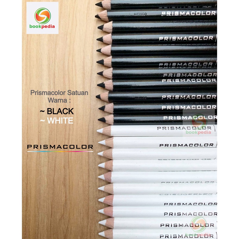 

Bagus Banget.. Prismacolor Premier Colored Pencil Satuan - Black White - Hitam Putih 7G0