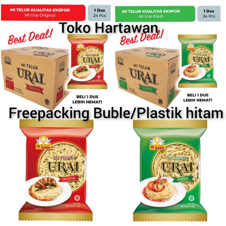 

❤[PROMO MURAH!!!]❤ Mie Urai Original Burung Dara dus | karton isi 24pc | Mie telur urai merah | Mie urai original