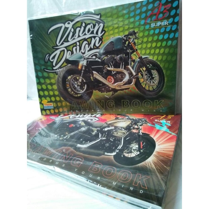 

BUKU GAMBAR / DRAWING BOOK / VISION BUKU GAMBAR A3