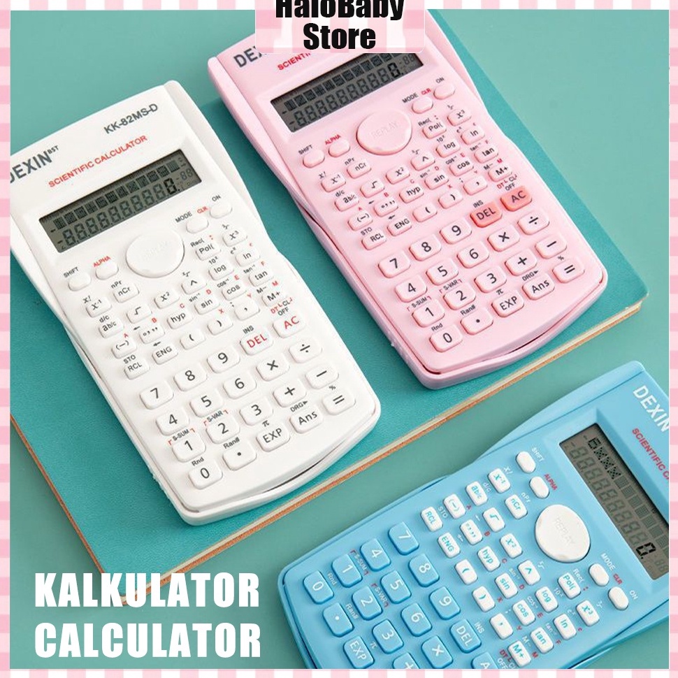 

Sangat Nyaman.. Halo Baby calculator scientific/Kalkulator Color Function/kalkulator fungsi/kalkulator ilmiah 240 Fungsi Kalkulasi P0Y