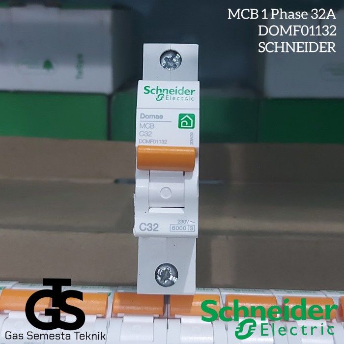 Best Seller Mcb Domae 1P 32A Schneider Ori Sni Mcb 1 Phase C32 Schneider