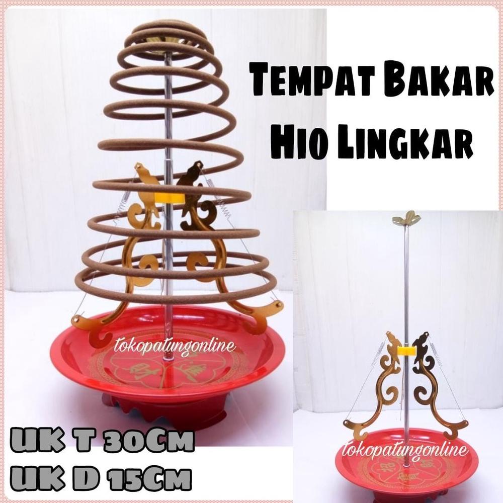 Hiolo Tempat Hio Lingkar 12/24 Jam Naga
