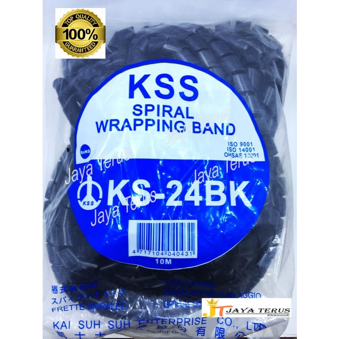 Terlaris Protektor Kabel Spiral Kss Ks 24 Hitam Spiral Wrapping Band Kss