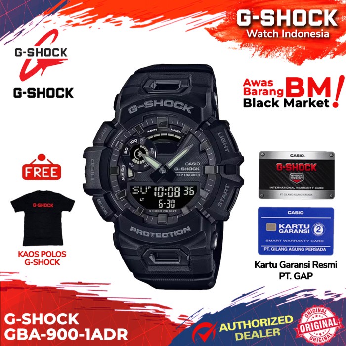 FLASH SALE G-SHOCK GSHOCK GBA-900-1ADR GBA-900-1A GBA-900 GBA900 GBA 900 TERLARIS