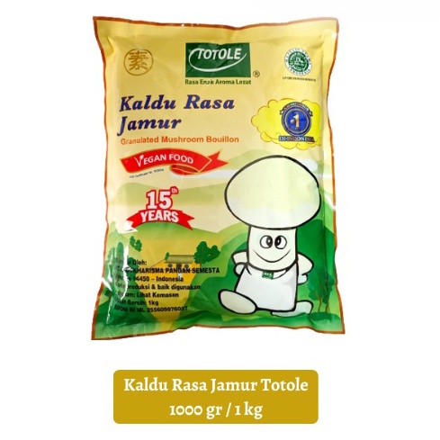 

Kaldu Jamur Vegetarian Totole 1000 Gram / 1 Kg Best Seller Terbaru Promo