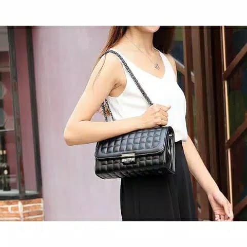 PROMO TAS WANITA CEWEK BRANDED SUPPLIER IMPOR HON&YAN RANTAI SHOULDER BAG TERBARU