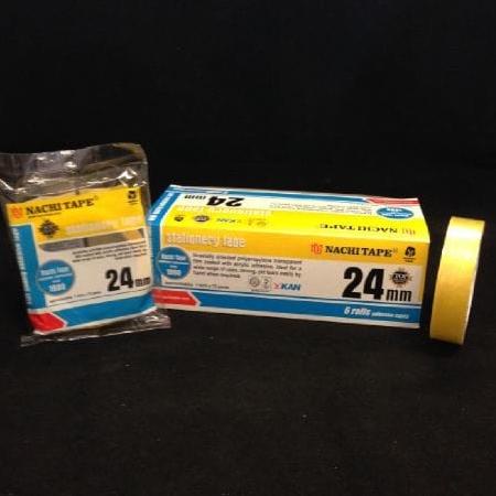 

Isolasi Tape Nachi Dus 24 mm x 72 yard sellanorimart