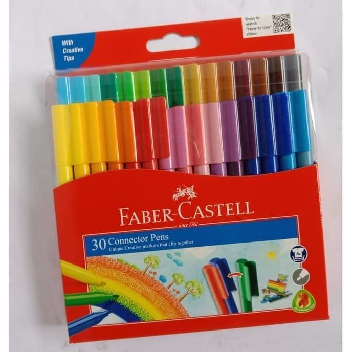 

Connector Pen Faber Castell 30 Warna