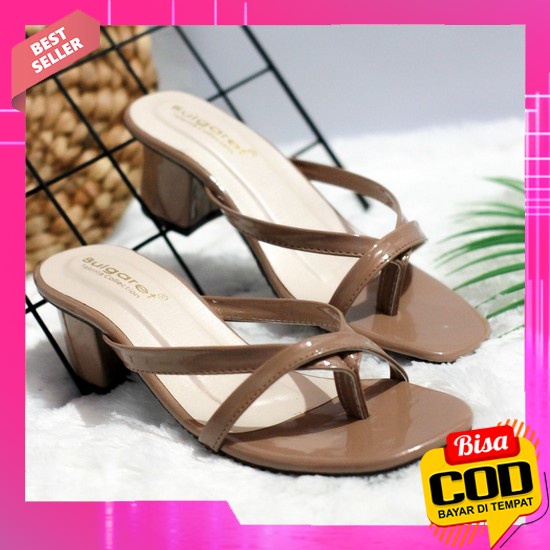 High Heels Wanita Kondangan Heel Cewek Remaja Korea Hiils Kekinian Kor Sandals Heels Tali Wanita G