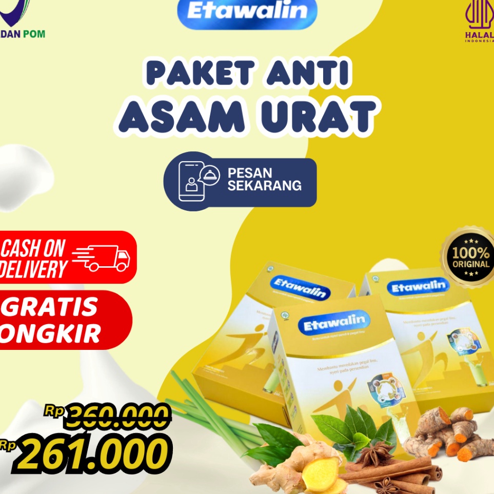 

❤[PROMO MURAH!!!]❤ Paket 3 Box Etawalin - Minum 2X Sehari, Nyeri Sendi dan Tulang Tidak Kambuh Lagi Dengan Susu Etawa Berkhasiat, Susu Memperkuat Kepadatan Tulang, Susu Meningkatkan Daya Tahan Tubuh, Susu Asam Urat, Susu Sendi, Susu Nyeri Sendi, Susu