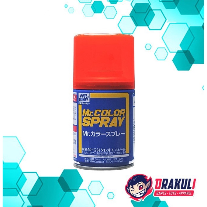 FLASH SALE MR. HOBBY MR. COLOR SPRAY - CLEAR RED S47 TERLARIS