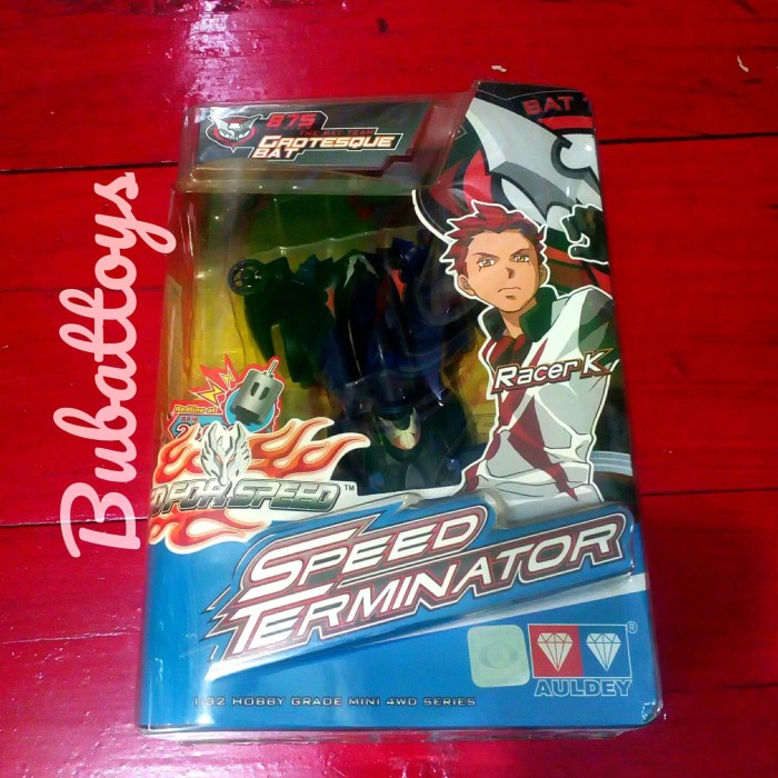 FLASH SALE AULDEY SPEED TERMINATOR GROTESQUE BAT GO FOR SPEED MINI 4WD SERIES TERLARIS