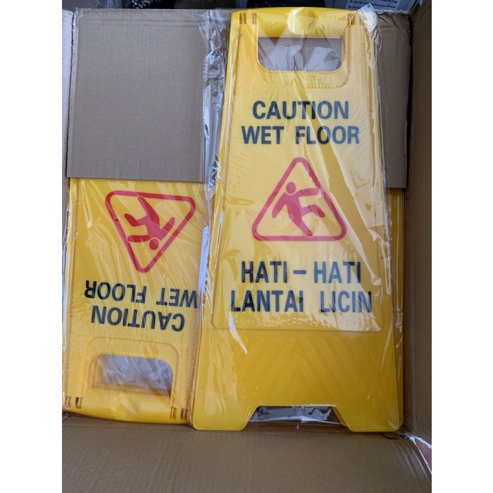 

Terlaris Sign Floor Papan Peringatan Awas Hati Hati Licin