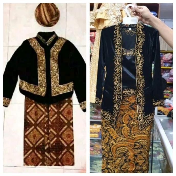 Baju adat jawa beludru anak // Pakaian adat jawa TK SD