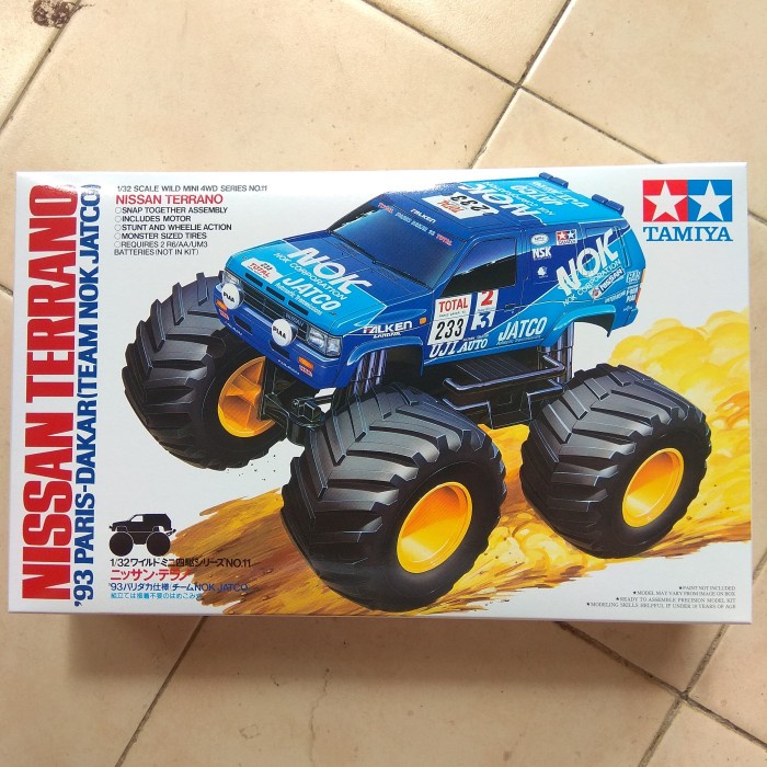 DISKON SPESIAL TAMIYA NISSAN TERRANO BIGFOOT ORIGINAL TERLARIS