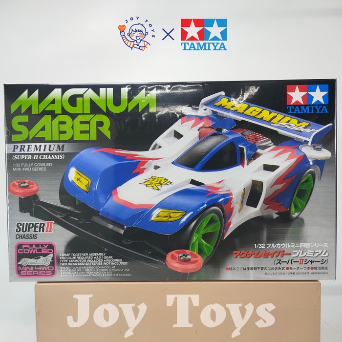 MUST HAVE TAMIYA ORIGINAL MAGNUM SABER PREMIUM SUPER II CHASSIS 1 PCS TERLARIS