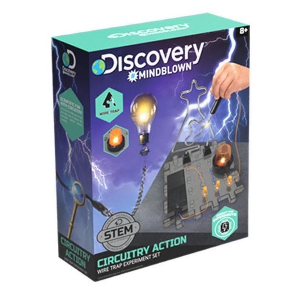 Discovery Mindblown Toy Circuitry Action Experiment Wire Trap