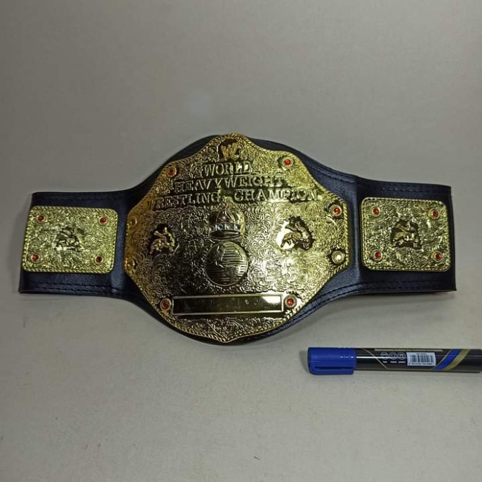 PROMO AKSESORIS PROPS COSPLAY WRESTLING WWE BELT SABUK SMACK DOWN WWE FIGURE TERBARU