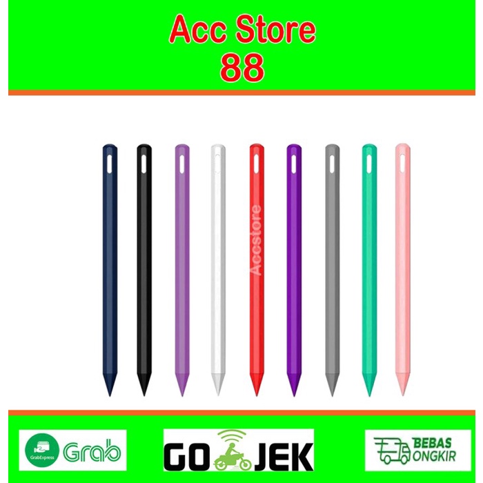 

Terlaris Apple Pencil 2 2Nd Gen Case Silicone Sleeve With Nib/Cap & Hook