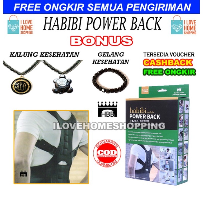 Terlaris Habibi Power Back