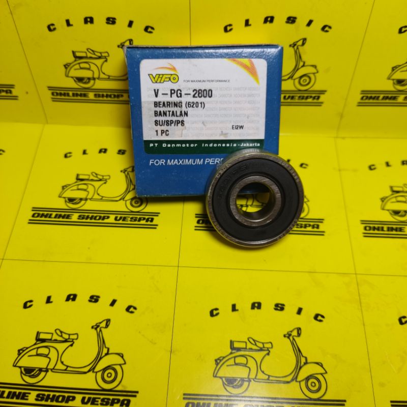 Bearing Roda Depan Vespa Super / Laher Roda Depan Vespa Super Sprint Vifo