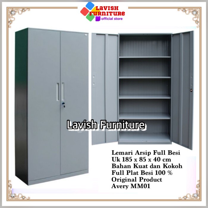

Lemari Arsip Filling Cabinet Full Plat Besi Smj 05 Kualitas Import