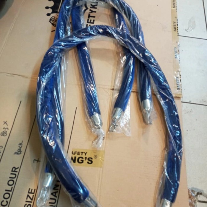 

Tali Bludru Tiang Antrian Warna Biru