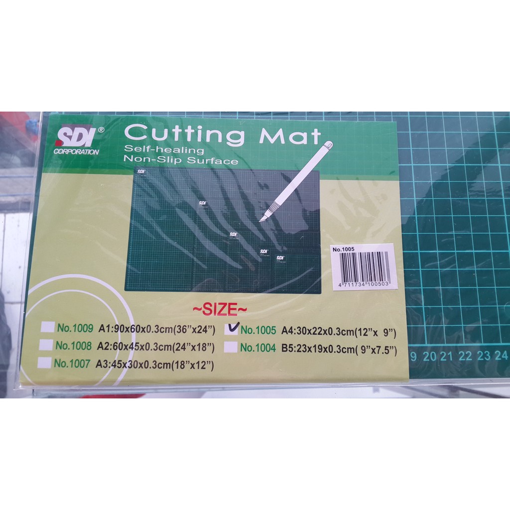 

Cutting Mat / Alas Potong SDI A4 (30 X 22 X 0,3 Cm)