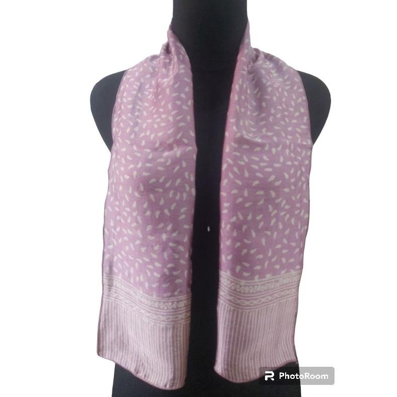Free Ongkir Syal Sutra Batik Scraft Batik Sutra Premium Selendang Sutra Sutera
