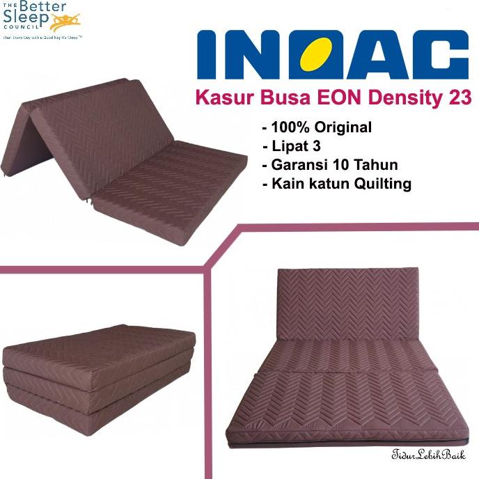 Kasur Busa Lipat 3 INOAC EON D23 Garansi 10 Tahun